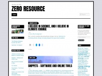 zeroresource.com Thumbnail