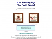 no-solicitors-sign.com Thumbnail