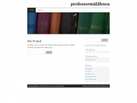 Professormiddleton.wordpress.com