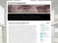 Lincolnarchivesdigitalproject.wordpress.com