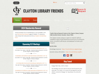 claytonlibraryfriends.org Thumbnail