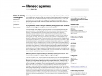 lifeneedsgames.wordpress.com Thumbnail
