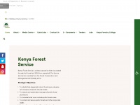 kenyaforestservice.org Thumbnail