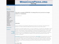 wingchunpedia.org Thumbnail