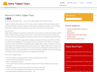 safetytailgatetopics.com