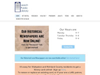 Leachlibrarywahpeton.org