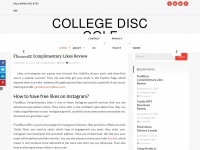collegediscgolf.org
