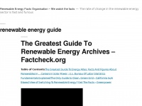 Renewableenergyfacts.org
