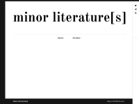Minorliteratures.com