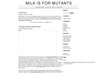 Milkisformutants.com