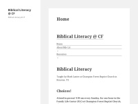 Biblical-literacy.org