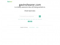 Gavinshearer.com
