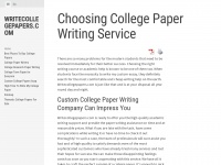 Writecollegepapers.com