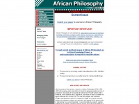africanphilosophy.com Thumbnail