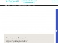 greenbrierchiropractic.com Thumbnail