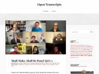 opentranscripts.org Thumbnail