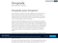 Droptalk.us