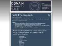 forklift-rentals.com Thumbnail