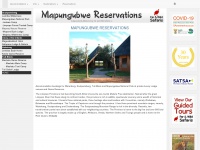 Mapungubwereservations.com