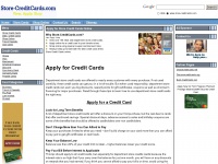 store-creditcards.com Thumbnail