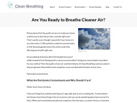 cleanbreathing.net Thumbnail