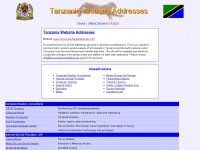 tanzaniawebsiteaddresses.com Thumbnail