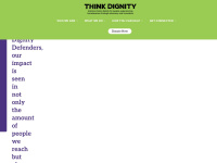thinkdignity.org Thumbnail