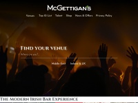 mcgettigans.com Thumbnail