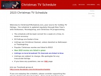 christmastvschedule.com Thumbnail
