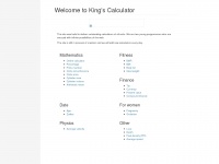 Kingscalculator.com