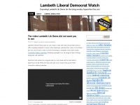 lambethlibdemwatch.wordpress.com Thumbnail