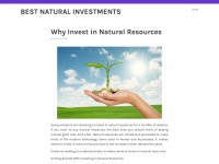 bestnaturalinvestments.wordpress.com Thumbnail