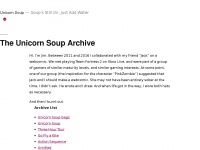 unicorn-soup.com Thumbnail