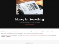 Moneyforsomething.org