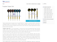 tungsten-copper-dart.com