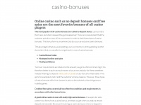 casino-bonuses.site Thumbnail