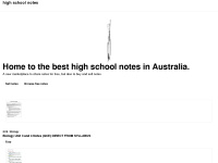 highschoolnotes.com.au Thumbnail