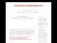 dynamitehemorrhage.com