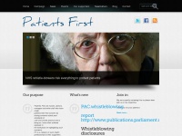 patientsfirst.org.uk Thumbnail