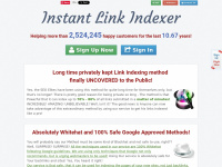 instantlinkindexer.com Thumbnail