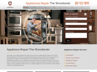 appliancerepairthewoodlandstx.com