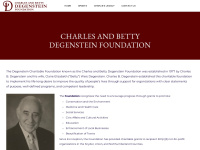 Charlesandbettydegensteinfoundation.org