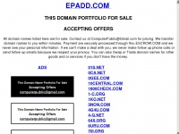 epadd.com Thumbnail